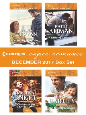 cover image of Harlequin Superromance December 2017 Box Set